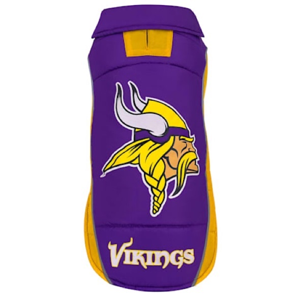 NFL Other - NFL Minnesota Vikings Puffer Vest for Dogs Size Small NEW!!!